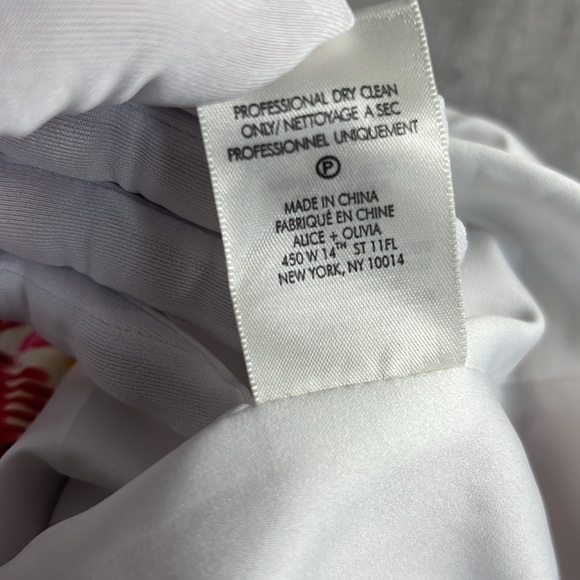 Alice + Olivia Stacia Print Anorak Quarter Zip Pullover Hoodie - Picture 14 of 16